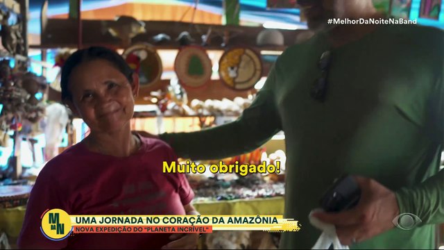 Planeta Incrível: descubra os segredos da Amazônia com Cristian Dimitrius | Melhor da Noite