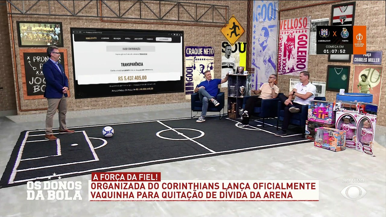 Neto ironiza ex-presidentes do Corinthians por dívidas: “Eles pedem impeachment do Augusto Melo”