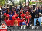 Neoespartanos celebran los cuatro meses de la reelección del presidente Nicolás Maduro