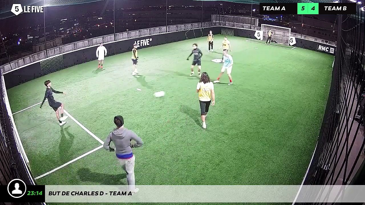But de Charles D - Team A
