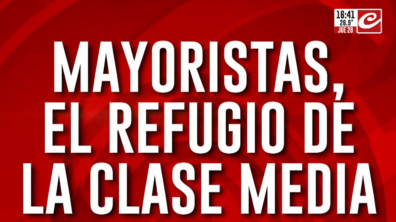 Mayoristas, el refugio de la clase media