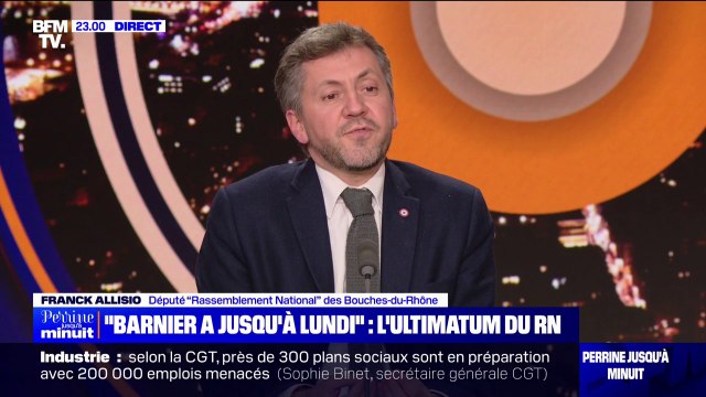 Budget 2025: Il faut un engagement ferme sur la TVA , explique Franck Allisio (RN)