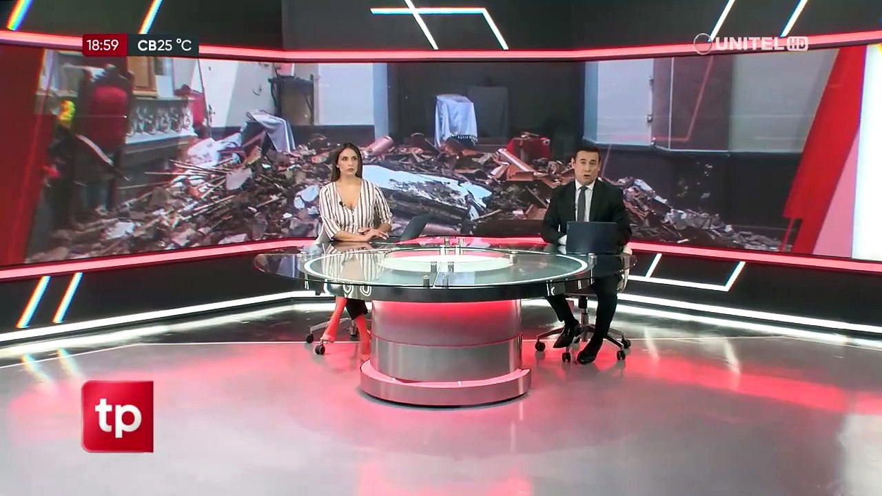 ¡Lo salvó un milagro! Párroco suspendió misa por intensas lluvias y media hora después el techo cayó sobre el altar