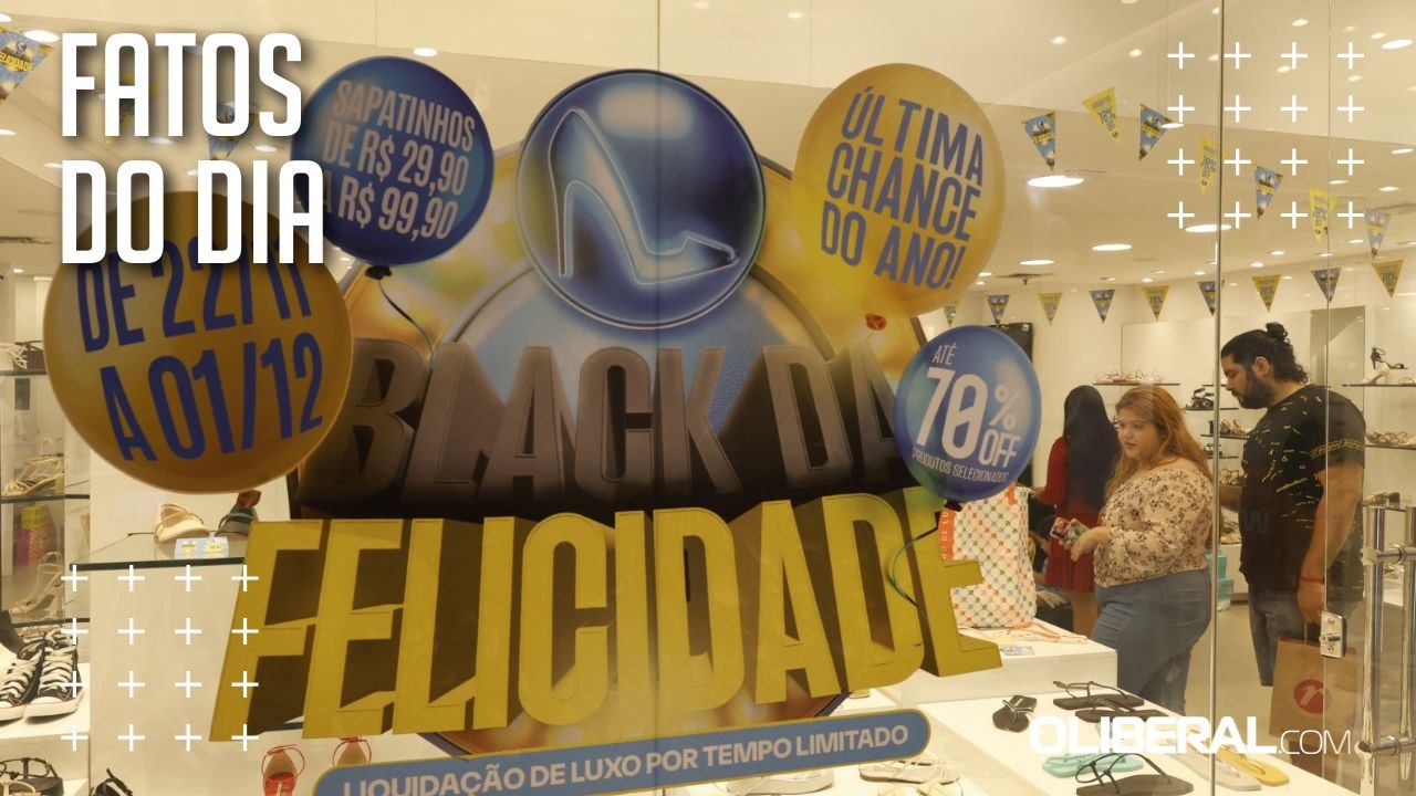 Em Belém, lojistas aguardam grande movimento e boas vendas na Black Friday
