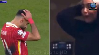 Cameras Catch Mohamed Salah's Wife Magi's Reaction as Egyptian Star Misses Penalty