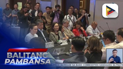 Panukalang 2025 budget, sumalang na sa Bicam