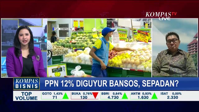 Stimulus Bansos Dipilih Pemerintah Sebelum Pemberlakuan Kenaikan PPN 12 Persen, Kebijakan Sepadan?