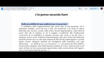 Kant - L'io-penso (introduzione alla lettura antologica)