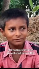 Bihar viral boy wants to become an I.A.S Officer #ias #ips #bihari #viral #boy #iasbabu #iasofficer
