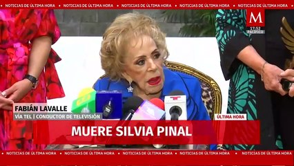 "Silvia Pinal fue una mujer ejemplar": Fabián Lavalle