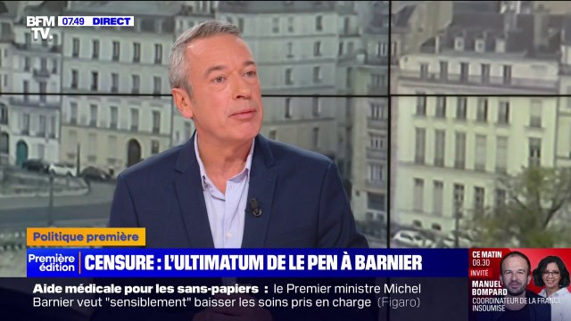 ÉDITO - Ultimatum de Marine Le Pen: comment Michel Barnier tente de s'acheter un sursis