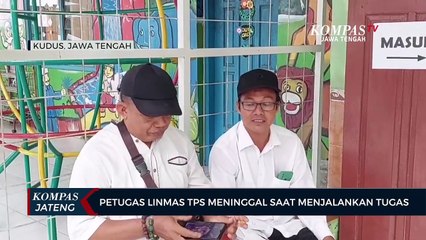 Petugas Linmas TPS Meninggal Saat Menjalankan Tugas