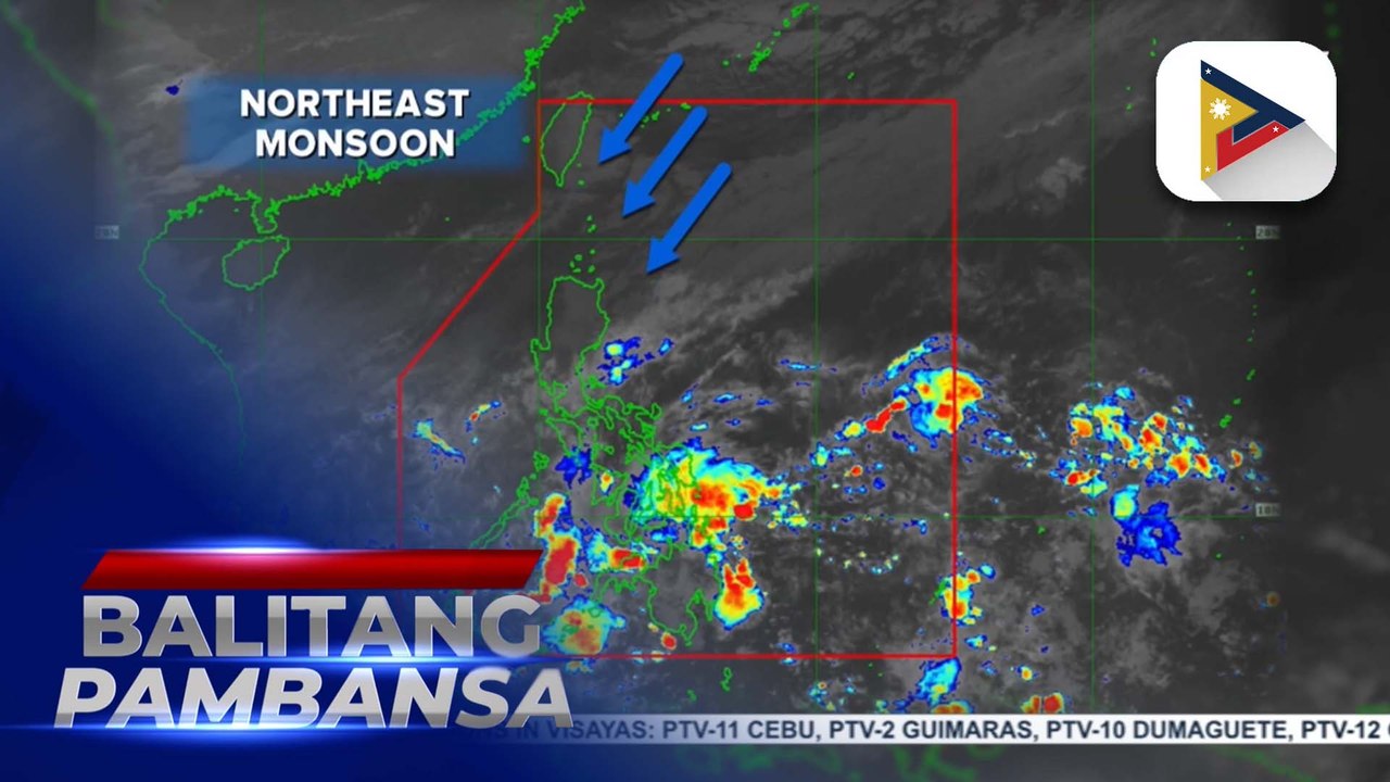 ITCZ, magpapaulan sa bahagi ng Mindanao, Negros islands, Eastern at Central Visayas