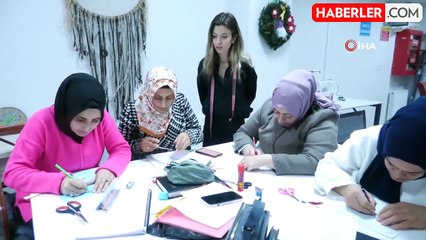 Esenyurtlu Kadınlar Kadın Sosyal Yaşam Merkezi'nde Moda Tasarımıyla Ekonomik Güçleniyor