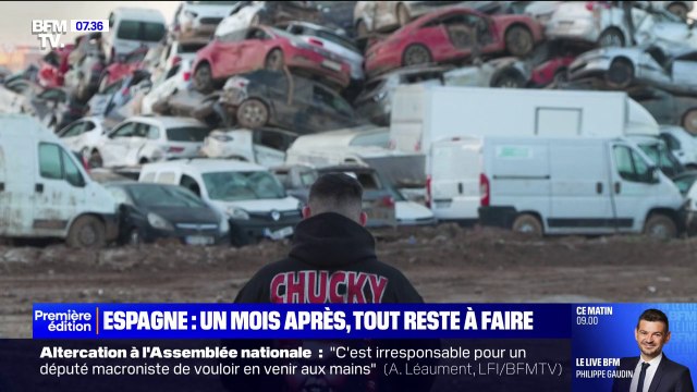 Ma vie normale, c'est l'eau qui l'a prise : la reconstruction commence à peine dans la région de Valence, un mois après les inondations