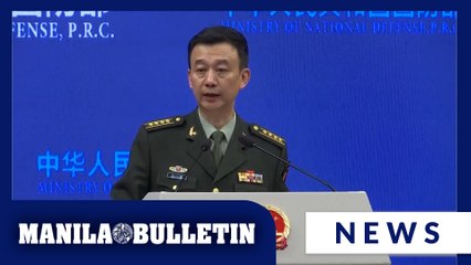 China says US has no right to intervene in maritime dispute vs Philippines