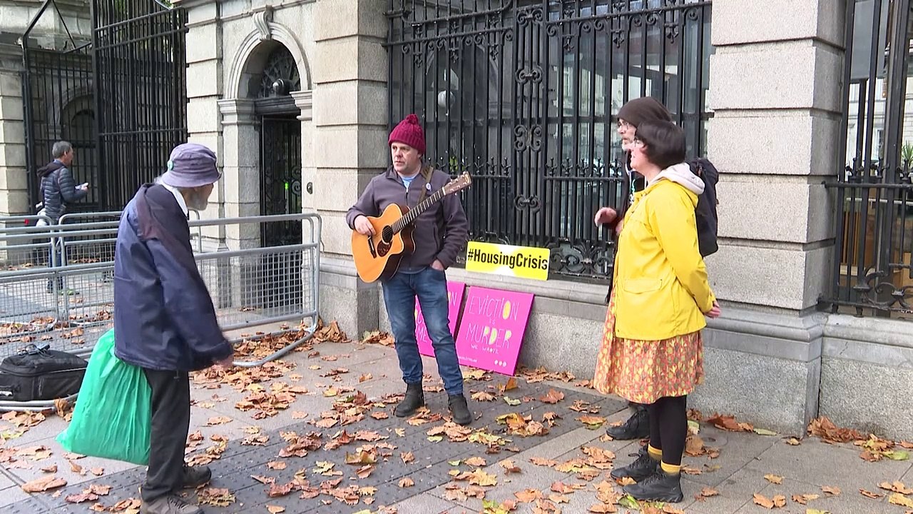 Wahl in Irland: Wohnungsnot treibt die Menschen um
