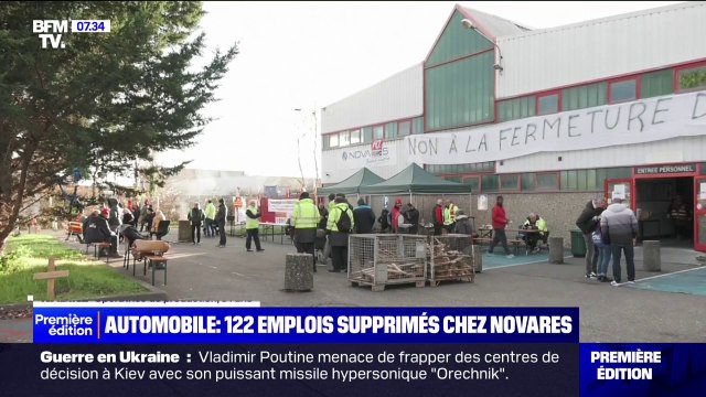 Automobile: les salariés de Novares se mobilisent après l’annonce de 122 suppressions d'emplois
