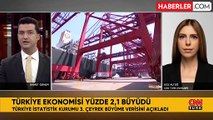 Türkiye ekonomisi yılın 3. çeyreğinde yüzde 2.1 büyüdü