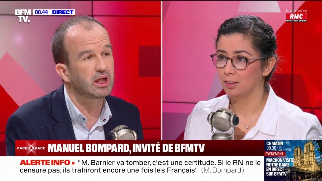 Manuel Bompard (LFI): “François Hollande a réussi à faire mine qu’il portait le programme du NFP”