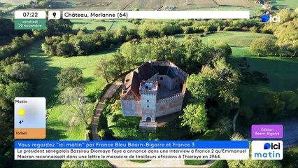 29/11/2024 - ICI Matin France Bleu Béarn Bigorre en vidéo