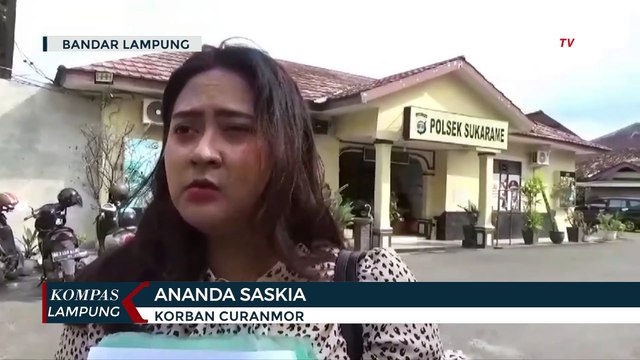 Hitungan Detik Pelaku Curanmor Gasak Satu Unit Motor