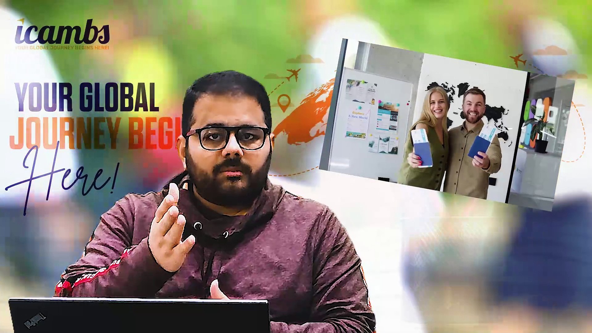 ⁣Study in UK With Dependents | UK Spouse Visa Updates 2025 | Study in UK with Family 2025 | ICAMBS #D