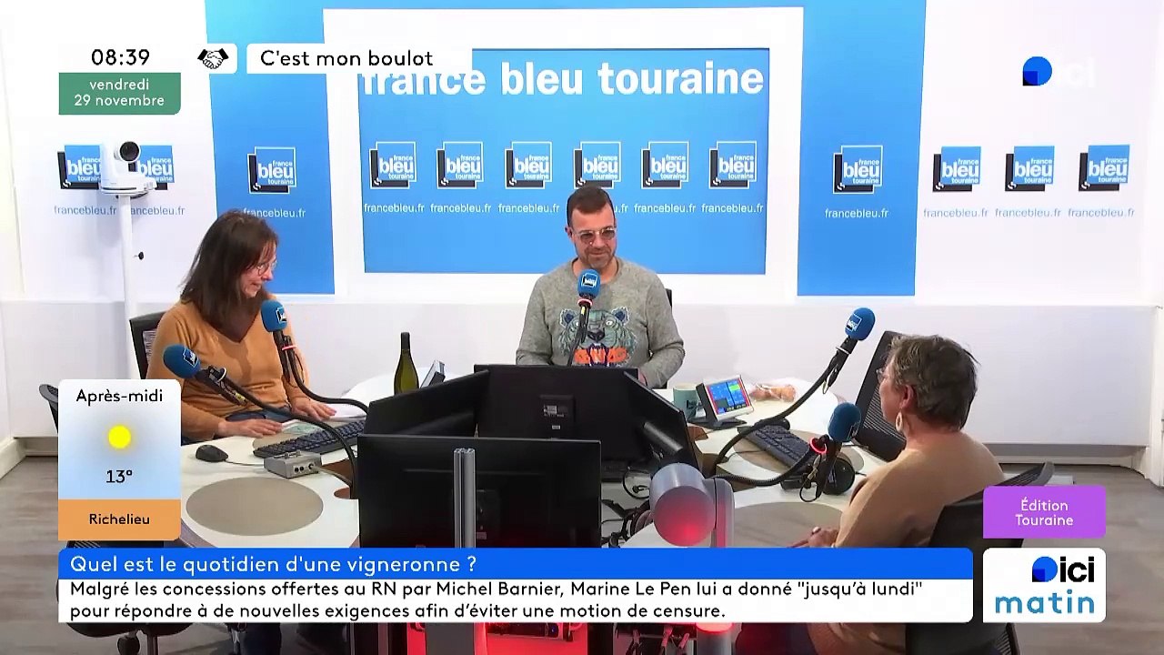 C'est mon boulot - C'est quoi le quotidien d'une vigneronne ? - 29/11/2024