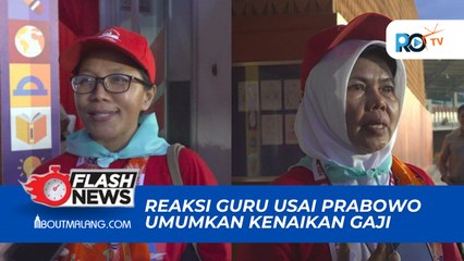 INI KATA PARA PENGAJAR USAI PRABOWO UMUMKAN GAJI GURU DINAIKKAN