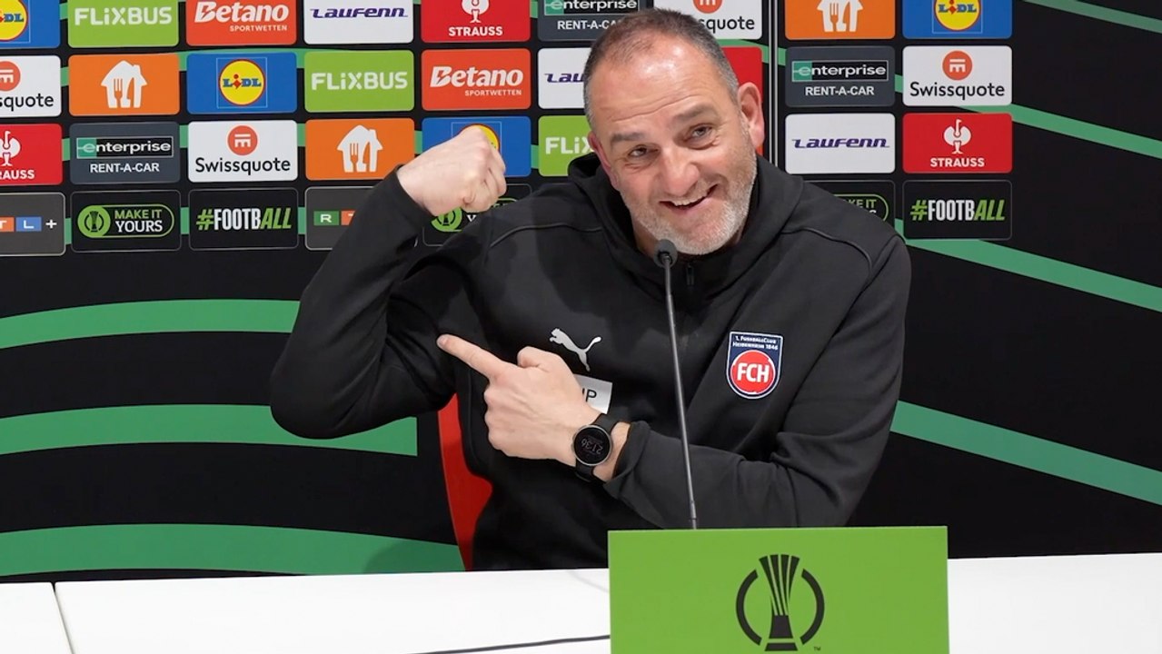 'Geiler Bizeps': Schmidt schwärmt von Heidenheimer-Choreo