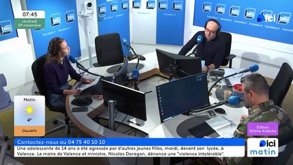 Colonel Christophe Maurin, chef de corps du 1er régiment de Spahis de Valence