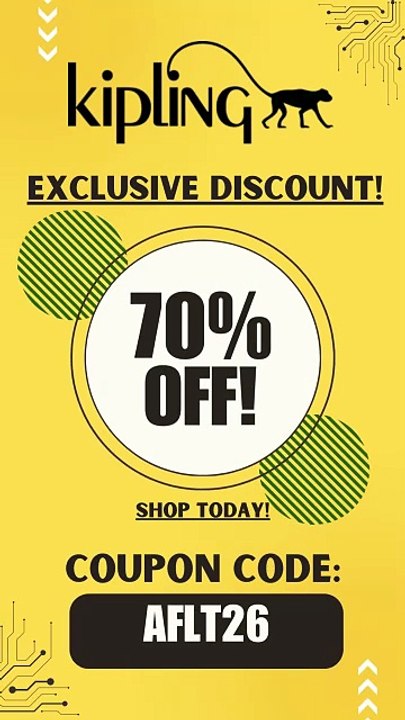 Kipling Sitewide Code!