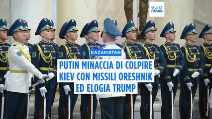 Putin minaccia di colpire i centri decisionali di Kiev con nuovo missile ipersonico ed elogia Trump