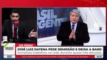 JOSÉ LUIZ DATENA PEDE DEMISSÃO E DEIXA A BAND