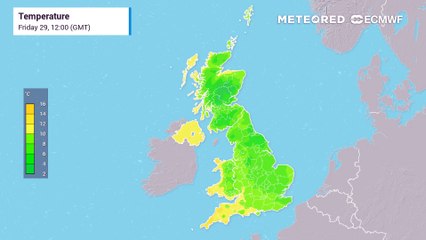 UK Weather & Temperature Forecast 🌦️