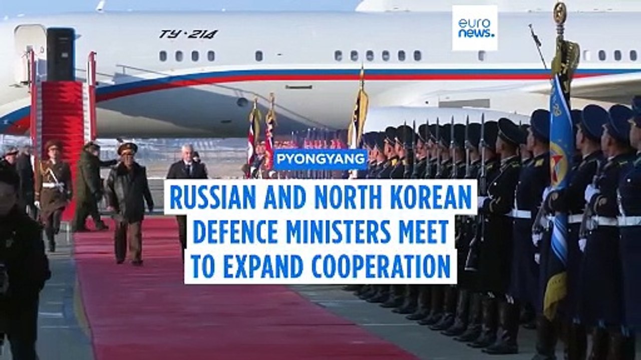Russian and North Korean defence ministers meet to expand military cooperation