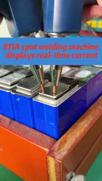811A spot welding machine with 78B spot welding pen, it can display real-time current.