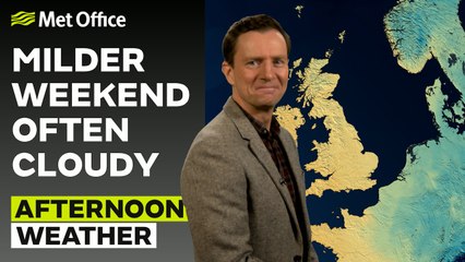 Met Office Friday afternoon weather forecast 29/11/2024 - Rain in the west, sunny further east