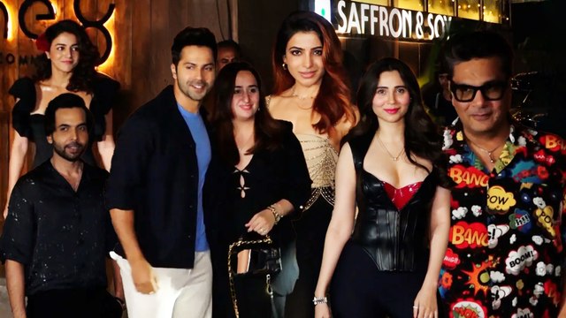 Varun Dhawan, Samantha व दूसरे स्टार्स का Citadel: Honey Bunny की Success Party में दिखा फैशनेबल लुक