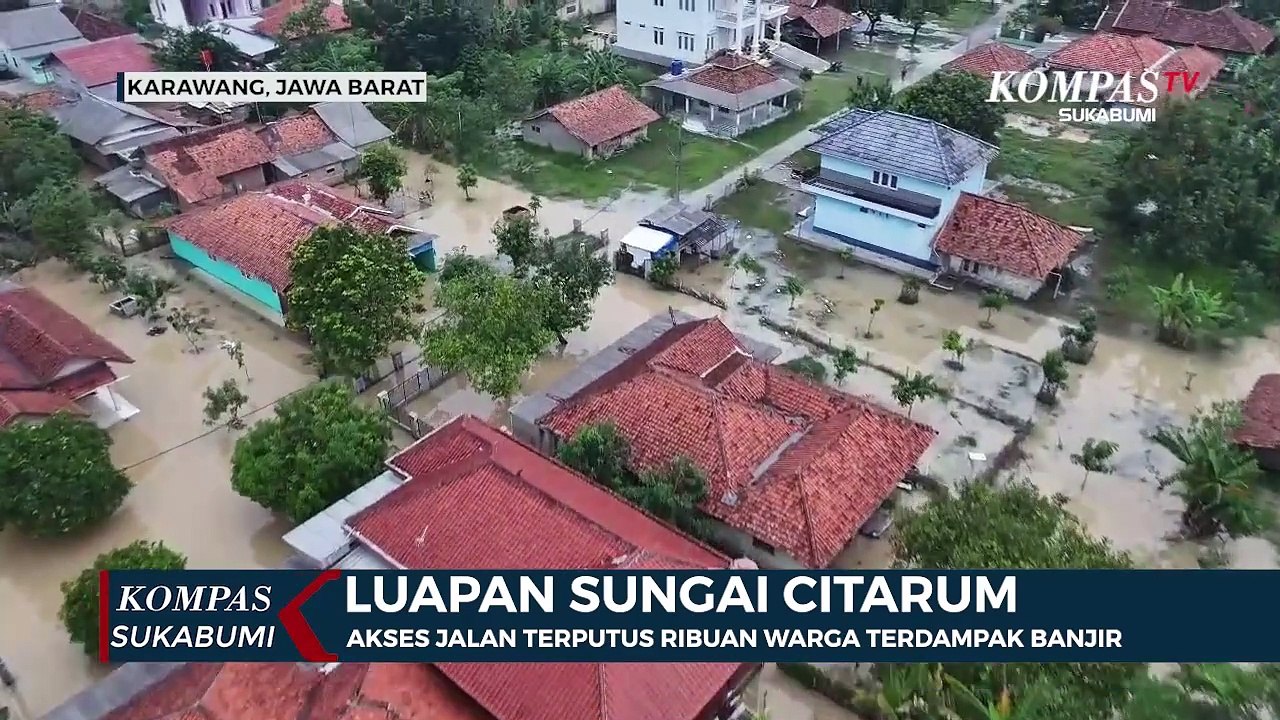 Akses Jalan Terputus Ribuan Warga Terdampak Banjir