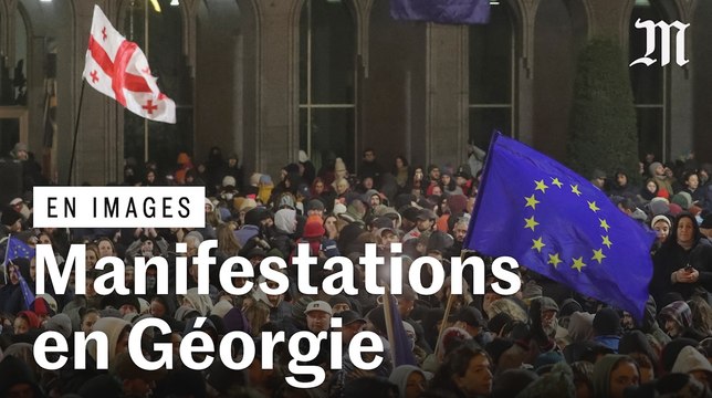 En Géorgie, des manifestations pro-européennes éclatent après le report du projet d’adhésion à l’UE