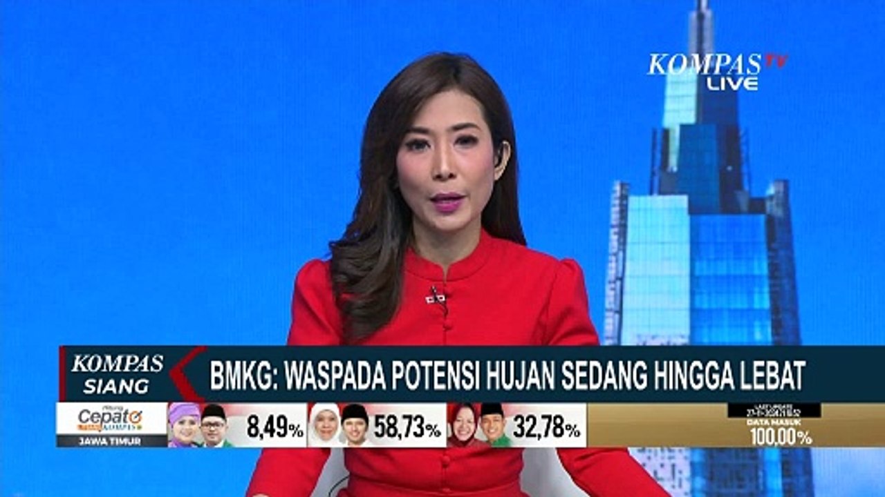 Potensi Hujan Sedang hingga Lebat, BMKG Imbau Warga Hindari Aktivitas di Wilayah Rawan Bencana