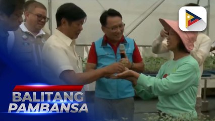PBBM, pinangunahan ang turnover ceremony ng Greenhouse at Post Harvest Facilities sa Lucban, Quezon