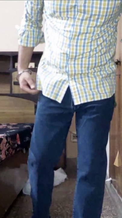 Stylish H&M Solid Blue Regular Fit Jeans | Trendy Outfit Ideas 2024