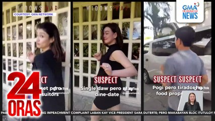 Ilang Kapuso stars, kumasa na rin sa trending “Suspect” Challenge online | 24 Oras