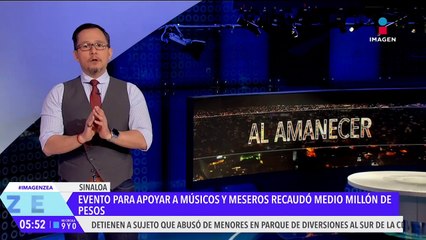 Evento para apoyar a músicos y meseros en Sinaloa recaudó medio millón de pesos