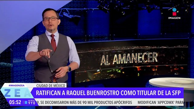 Ratifican a Raquel Buenrostro como titular de la Secretaría de la Función Pública