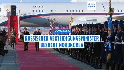 Russische Verteidigungsminister Andrei Beloussow reist nach Nordkorea