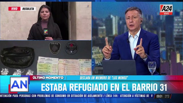 Detienen a Mauricio Maturano, miembro de Los Monos , en Buenos Aires