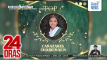 Top 1 ng 2024 PNLE, ibinahagi ang kwento ng tagumpay; 8 iba pang topnotchers, mula rin sa Cebu Normal Univ. | 24 Oras